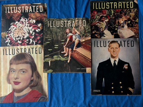 Vintage magazine illustrated - magazine,