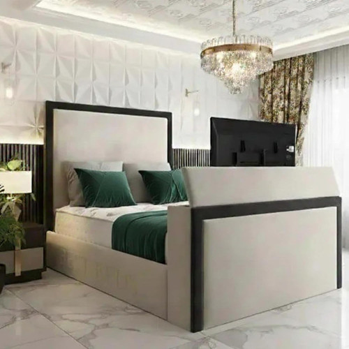 Romi bed frame with - tv,