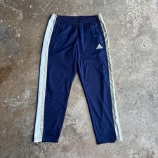 Navy Adidas Tracksuit Bottoms