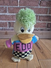 Vintage Edd The Duck Hand Puppet Working Squeak