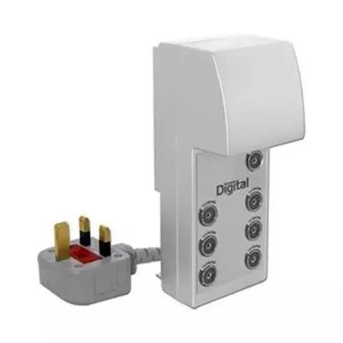 Maxview way 6 out coax - 1, in