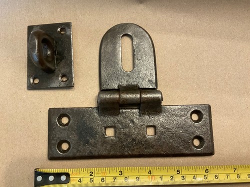 Antique victorian lock - victorian, hasp
