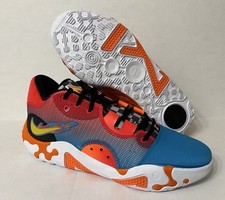 Nike Paul George PG 6 NRG Hot Wheels Laser Blue/Orange DH8446-100 Men’s Size 12