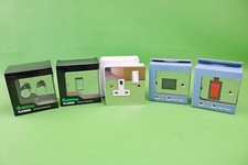 Crabtree Volex Polished Stainless 10AX 13A 45A Switch Socket Dimmer Flatplate