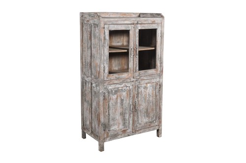Antique indian 1930s teak - teak, wood