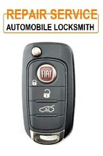 Repair Service for Fiat 500L 500X 3 Button Key Fob battery switch replacement