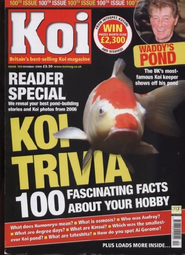 Koi magazine issue - magazine, 100