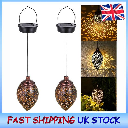 Solar lantern light outdoor - 2x,