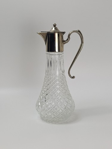 Vintage silver plated crystal - plated,