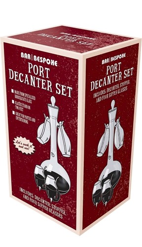 Port decanter set with - port,