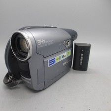 Samsung VP-DC173 Handheld DVD-RW Camcorder Silver Tested