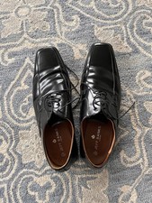 Jeff Banks Men’s Lace Up Black Shoes Size 9. Pre-owned In Very Good Condition.