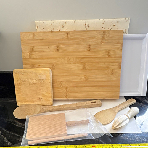 Bundle wooden utensils - wooden,