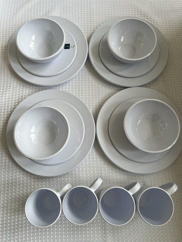 Ciroa pure melamine - white, set
