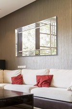 Extra Large Wall Mirror Silver