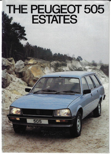 Peugeot 505 estate - 505, family