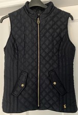 Joules Quilted Gilet Navy Size