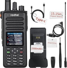 Radtel RT-730 10W Walkie Talkie Ham Radio NOAA FM UHF VHF Dual Band HT