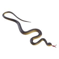 Rubber Snake Pretend Trick Toy Garden Props H7A22454