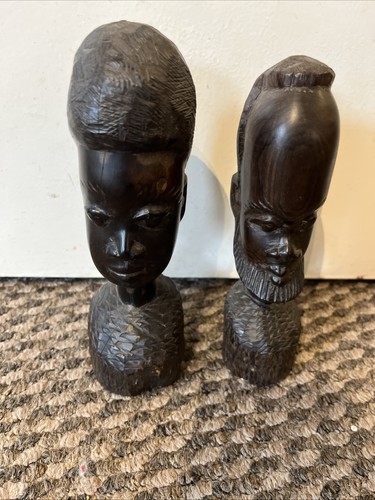 African rosewood busts hand - african,