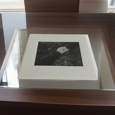 White Acrylic Memory Box – Insert Your Own Photo – Sentimental Keepsake, design