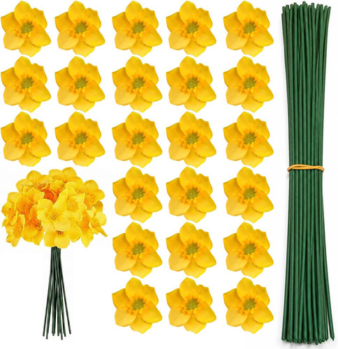 Pcs artificial daffodils - 30,