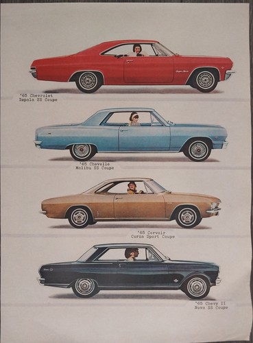 Original 1965 chevelle - chevelle, ad: