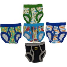 5 Pack Boys Briefs Disney