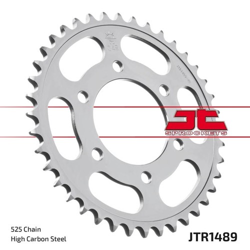 Steel rear sprocket - rear, teeth