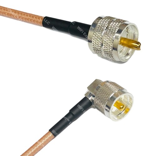 Rg400 pl259 uhf male - male,