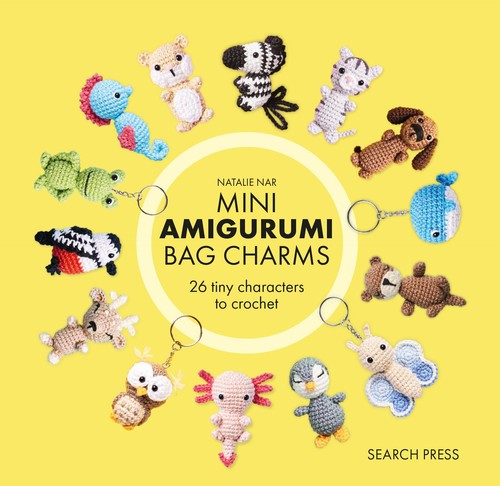 Mini amigurumi bag charms 23 - amigurumi, charms: