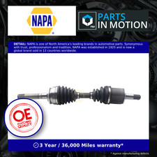 Drive Shaft fits MITSUBISHI PAJERO Mk2 2.8D Front Left 93 to 99 4M40-T NAPA New