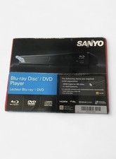 Black Blu-ray Disc/DVD Player