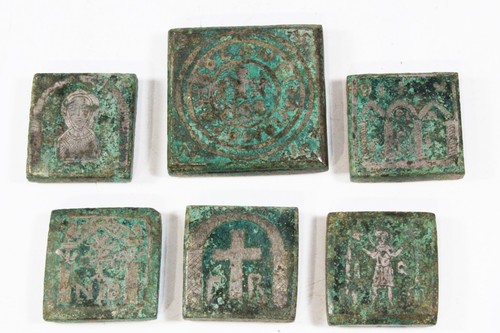 Byzantine silver inlaid bronze - byzantine,