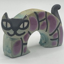 Cat Figure Figurine Pottery