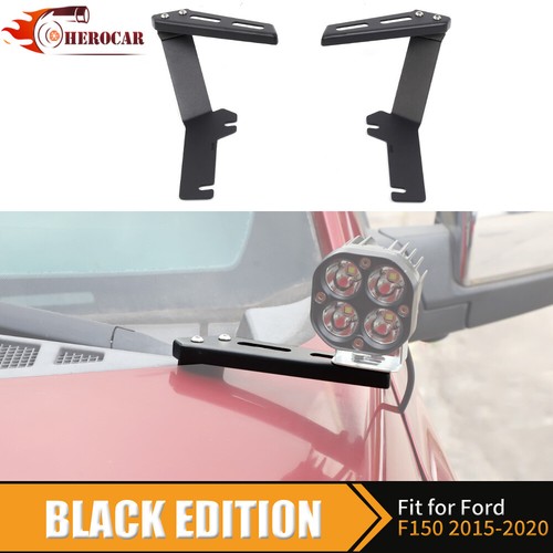 Pair light brackets hood - pair,