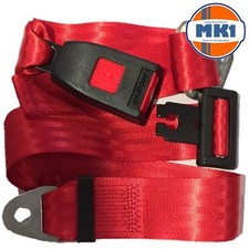 Securon 210 Red Lap Seat Belt