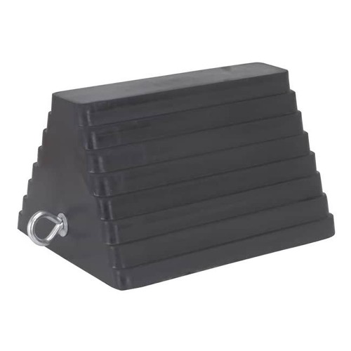 Rubber wheel chocks heavy duty - rubber,
