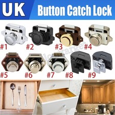 Cabinet Push Button Latch Lock