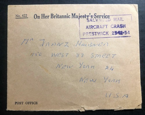 1954 england prestwick crash - 1954,