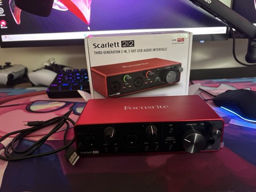 Focusrite scarlett 2i2 3rd - scarlett,