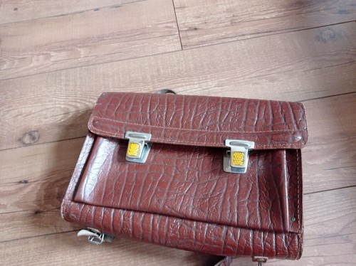 Vintage 1960s brown faux - 1960s,