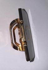 Vintage Enamel Lipstick Holder Mirror – Made in England