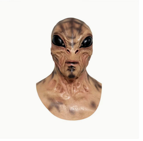 Halloween alien head mask - alien,