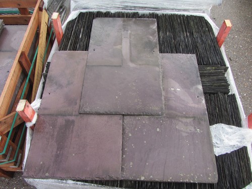 Roof slate 24x14 reclaimed - slate,