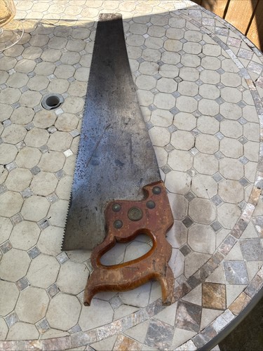 Vintage disston hand - hand, 26”