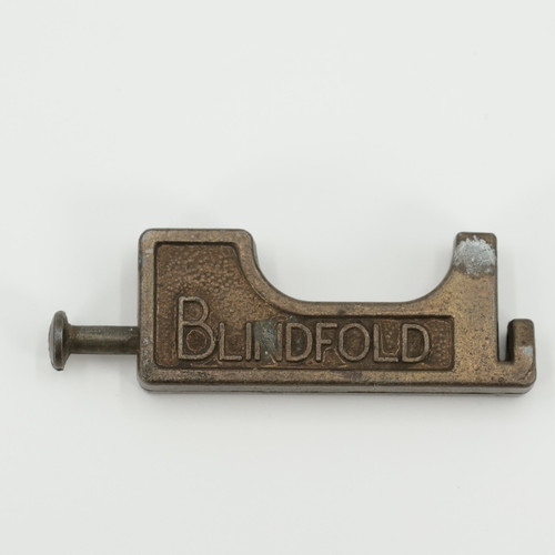 Antique blindfold needle - antique,