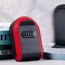 Red Key Box Password Lock Door