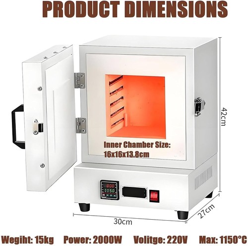 2000w electric muffle furnace - 2000w,