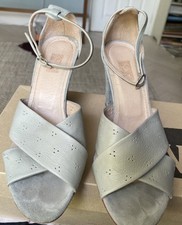 Hobbs Mint Green Suede Millie  Sandal 39